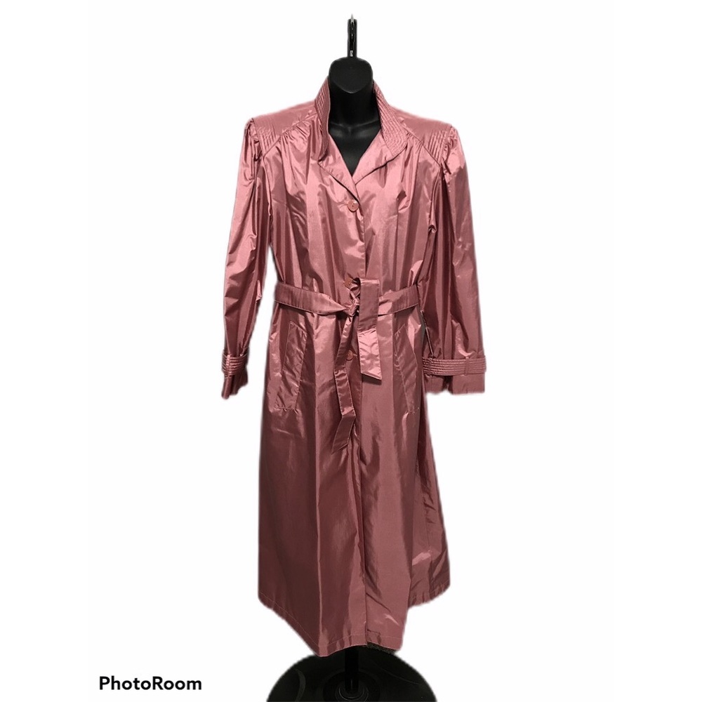 EUC Vintage 80’s Chiango Fleet Street Mauve Coat!